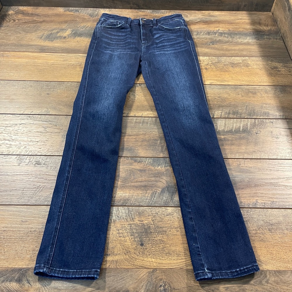 Flying Monkey Los Angeles High Rise Classic Skinny Jeans Dark Wash Size 28 Y2K